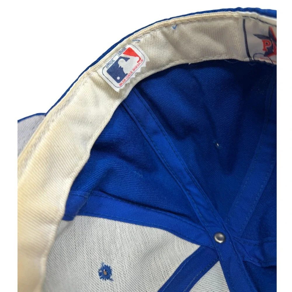 Vintage Sports Specialties New York Mets Baseball Hat Mens 7 1/8 Blue Wool 90s